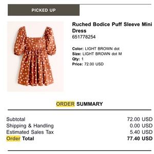 NWOT amazing Abercrombie and Fitch dress in Medium